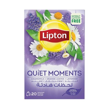 Lipton Herbal Infusions Quiet Moments Tea Bags 1.5gx20 Pieces