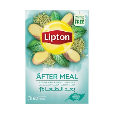 Lipton Herbal Infusions After Meal Tea Bags 1.5gx20 Pieces