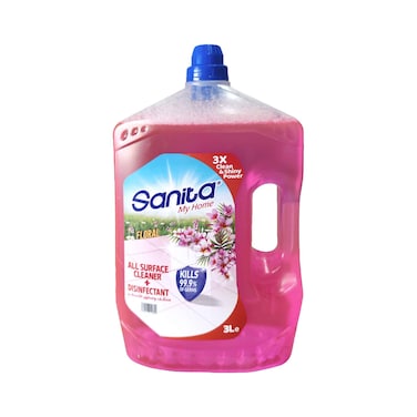 Sanita My Home All Surface Cleaner &amp; Disinfectant Floral 3l