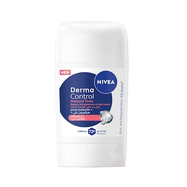 Nivea Anti-Perspirant Stick Derma Control Natural Tone With Pure Hyaluron+ &amp; Vitamin C 50ml