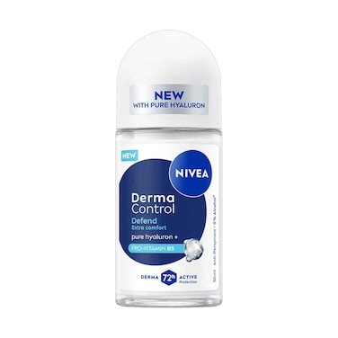 Nivea Derma Control Defend Extra Comfort Pure Hyaluron With Pro-Vitamin B5 Roll on 50ml