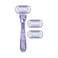 Gillette Venus Deluxe Smooth Swirl Women's Razor Handle + 2 Blades