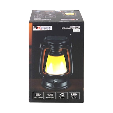 مصباح تخييم قابل لإعادة الشحن من إكسبرت، طراز EX-3135