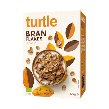 Turtle Organic Bran Flakes 375g