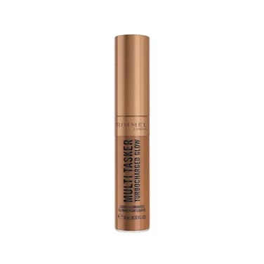Rimmel London Multi Tasker Turbocharged Glow Liquid Illuminator, 009 Bougie Girl 10ml