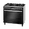 Bosch Gas Cooker Freestanding 5 Burner Series 8 HJYGGXV60M 90x60cm Black 5 Year Warranty