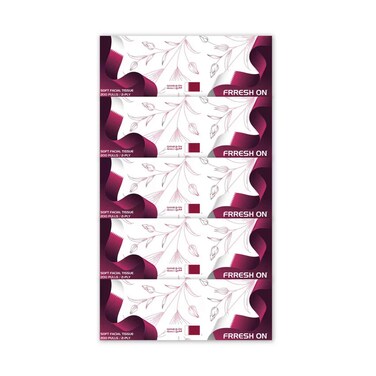 Fresh On Soft Facial Tissue 2ply 5 Pieces