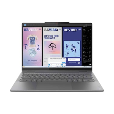 Lenovo Laptop Yoga 7i 2-in-1 14ILL10-83JQ00B0AX Intel Core Ultra 7-256V 16Gb RAM 512 SSD 14 inch Windows 11 Home Luna Gray