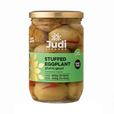 Judi Stuffed Eggplant Glass Jar 600g