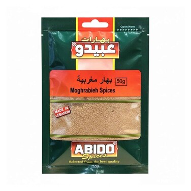 Abido Moghrabieh Seasoning Blend Spices 50g