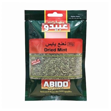 Abido Dried Mint 30g
