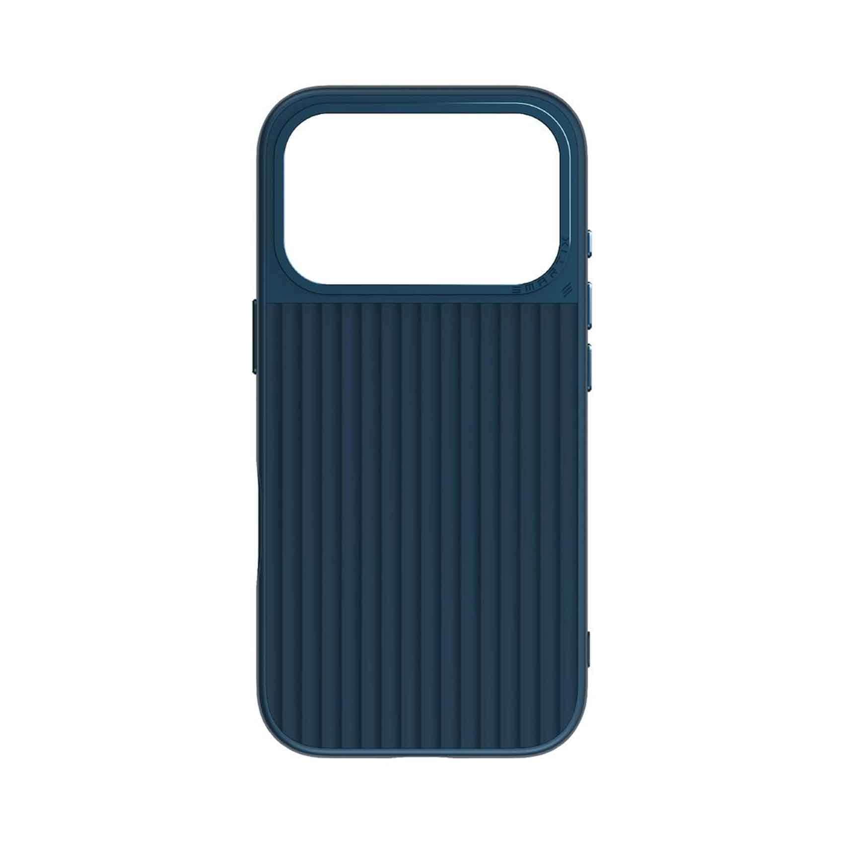 Smartix iPhone17 Pro Ultraguard Magnetic Silicone Case Blue