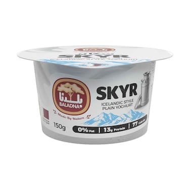 Baladna Skyr Icelandic Style Plain Yoghurt 150g