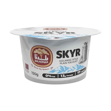 Baladna Skyr Icelandic Style Plain Yoghurt 150g