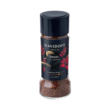 Davidoff Origins Brazil Rich &amp; Balanced Instant Coffee 90g