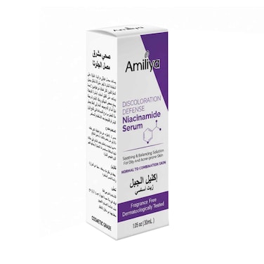 Amiliya Discoloration Defense Niacinamide Serum 30ml