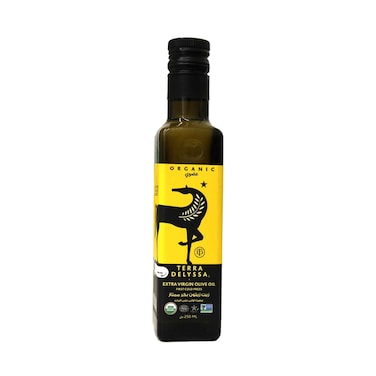Terra Delyssa Organic Extra Virgin Olive Oil, First Cold Press 250ml