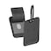 Promate Anti-Loss Slim Leather Luggage Tag with Smart Tracking