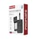 Promate Anti-Loss Slim Leather Luggage Tag with Smart Tracking