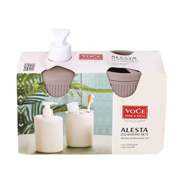 مجموعة موزع الصابون السائل