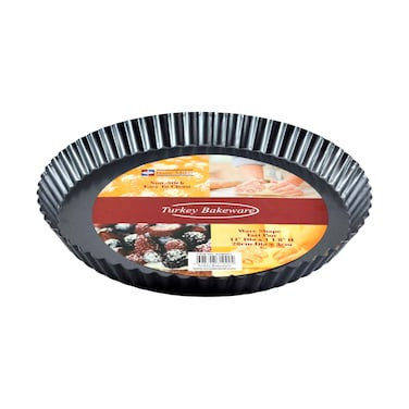 Home Maker Teflon Tart Pan Flat 28x3cm