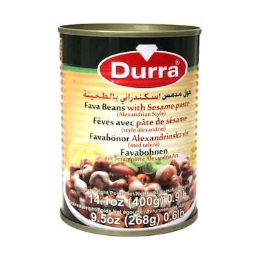Durra Fava Beans With Sesame Paste, Alexandrian Style 400g