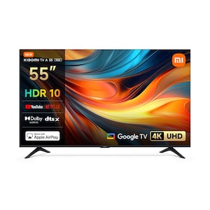 Xiaomi Smart TV A55 2026 4K UHD 55 inch Google TV Black
