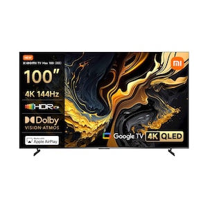 Xiaomi Smart TV Max 100 2025 4K QLED 100 inch Google TV Dark Gray