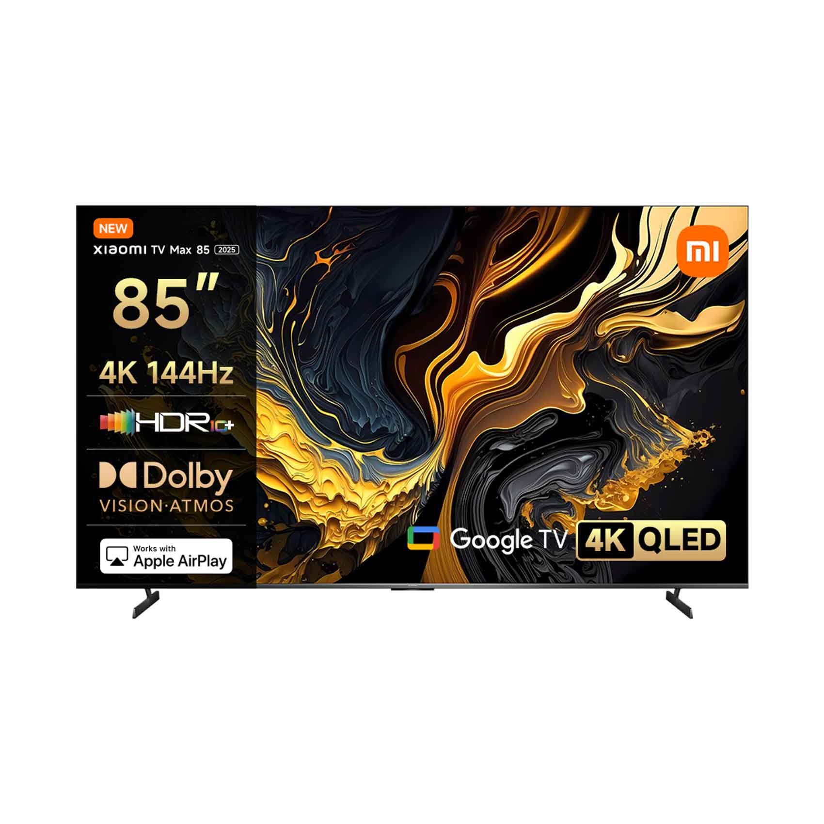 Xiaomi Smart TV Max 85 2025 4K QLED 85 inch Google TV Dark Gray