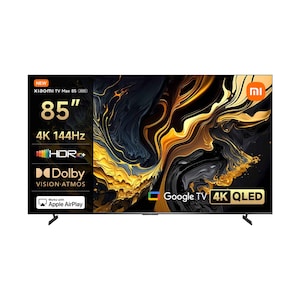 Xiaomi Smart TV Max 85 2025 4K QLED 85 inch Google TV Dark Gray