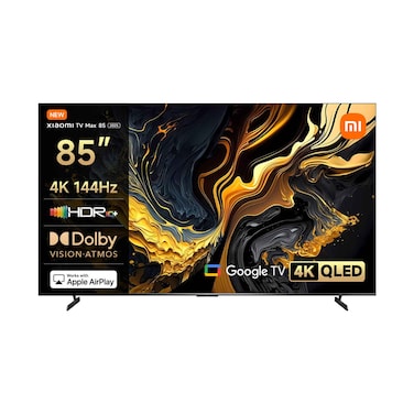 Xiaomi Smart TV Max 85 2025 4K QLED 85 inch Google TV Dark Gray