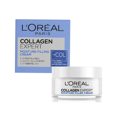 Loreal Paris Collagen Expert Moisture-Filling Cream With Glycerin + Collagen Peptide Fractions 50ml