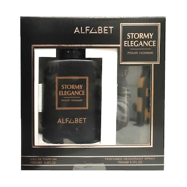 Alfabet Stromy Elegance Eau De Parfum 100ml + Deodorant Spray 150ml
