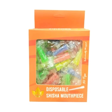 Yousef Redah Shisha Disposable Mouthpiece Small 3.6cmx50 Pieces