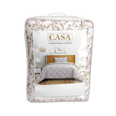 CASA Comforter Set 4 Pieces, King Size T-331D