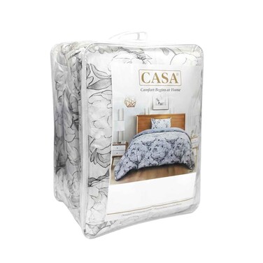 CASA Comforter Set 4 Pieces, King Size T-287D