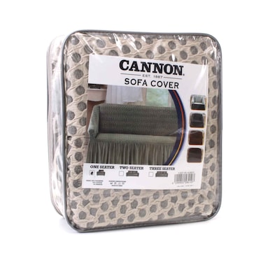 Cannon Sofa Cover One Seater Grey
