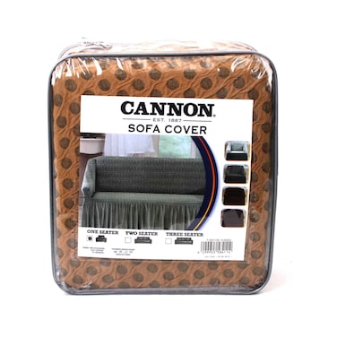 Cannon Sofa Cover One Seater Beige