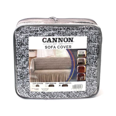Cannon Sofa Cover Three Seater Cream