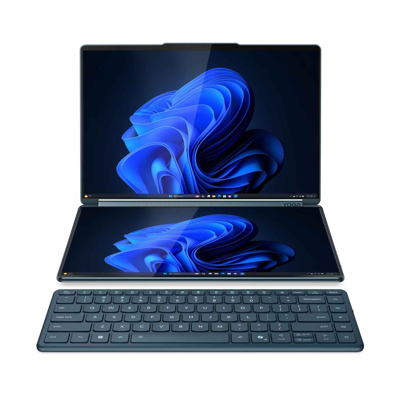 Lenovo Notebook Yoga Book 9 14IAH10-83KJ000LAX Intel Core Ultra 9-285H 32Gb RAM 1TB SSD 14 inch Windows 11 Home Tidal Teal