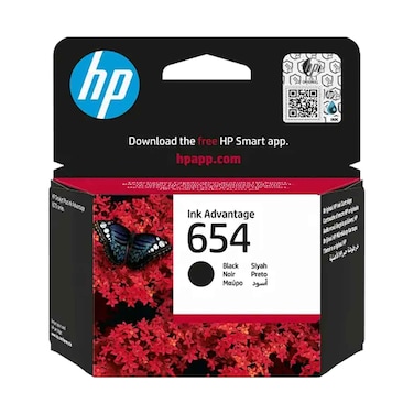 خرطوشة اتش بي Ink Advantage 7FP39UE 654 أسود