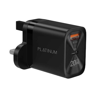 Platinum Wall Charger Glory Series PD 20W P-CHRGLPD20BK Black