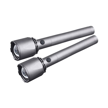 مجموعة مصابيح يدوية من الألومنيوم من إكسبرت، قطعتان متنوعتان