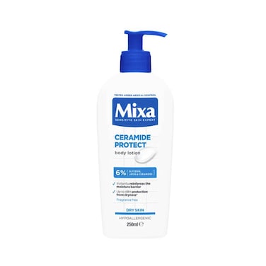 Mixa Ceramide Protect Moisturising Body Lotion For Dry Skin 250ml