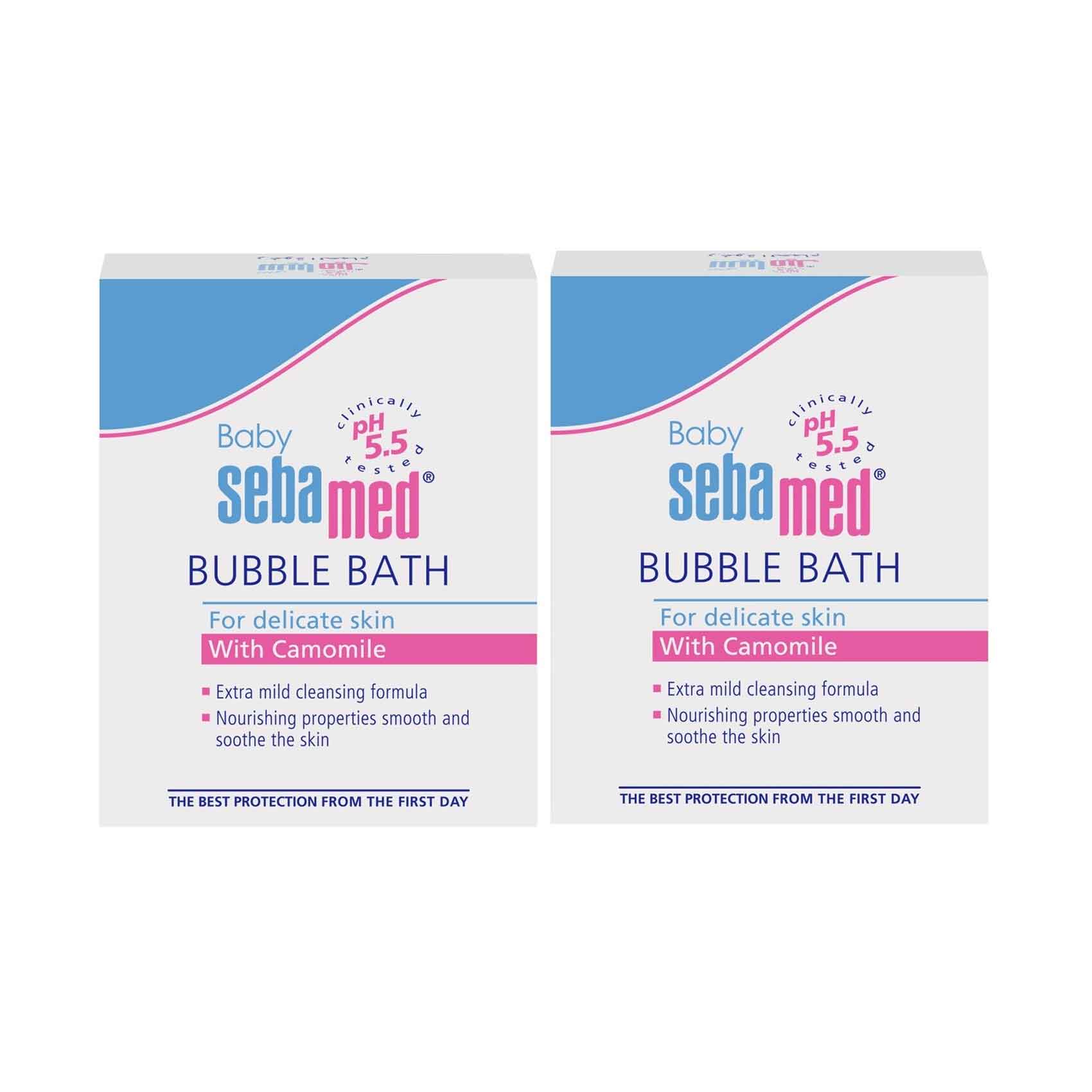 Sebamed Baby Bubble Bath With Camomile 200mlx2 Pieces