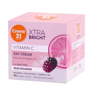 Creme 21 xtra Bright Day Cream With Vitamin C &amp; Niacinamide 50ml