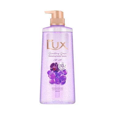 Lux Body Wash Sparkling Grape Scent With Refreshing Bubbly Texture 700g