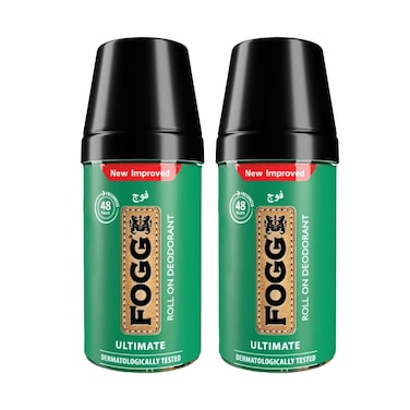 Fogg Ultimate Roll On Deodorant for Men 50mlx2 Pieces