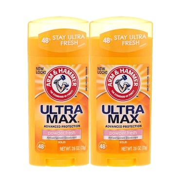 مزيل عرق آرم آند هامر ألترا ماكس باودر فريش 73 جم × 2