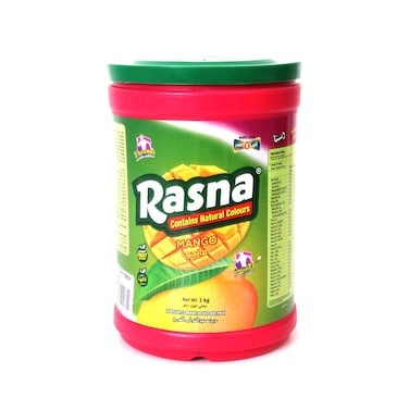 Rasna Instant Powder Mix Drink Mango Flavor 1kg